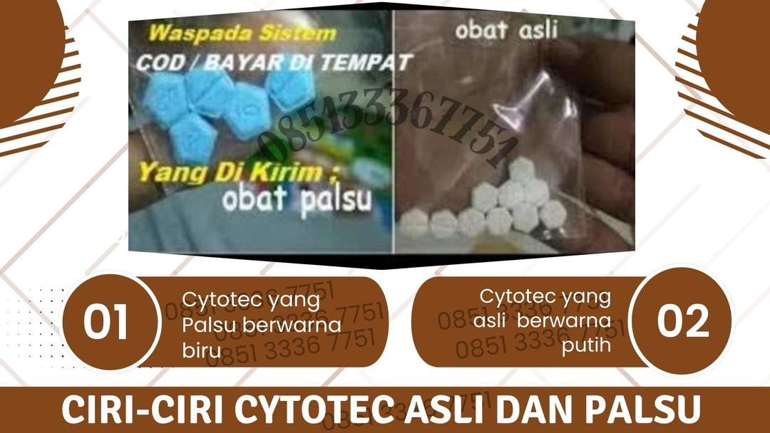 Kenali Ciri-ciri Obat Penggugur Kandungan Misoprostol Cytotec Asli dan Palsu Klik Disini